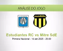 Prognóstico Estudiantes RC Mitre SdE (15 September 2025)