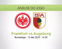 Prognóstico Frankfurt Augsburg (13 December 2025)
