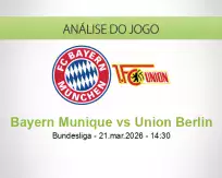 Bayern Munique vs Union Berlin