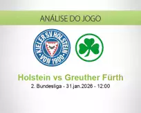 Prognóstico Holstein Greuther Fürth (31 January 2026)