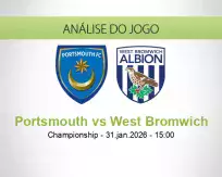 Prognóstico Portsmouth West Bromwich (31 January 2026)