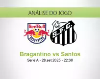 Prognóstico Bragantino Santos (28 September 2025)