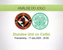 Prognóstico Dundee Utd Celtic (17 December 2025)