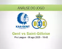 Prognóstico Gent Saint-Gilloise (09 August 2025)