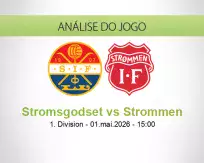 Prognóstico Stromsgodset Strommen (01 May 2026)