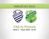 Prognóstico CSA Floresta (17 June 2025)