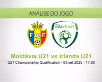 Prognóstico Moldávia U21 Irlanda U21 (04 September 2025)