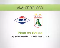 Prognóstico Piauí Sousa (29 March 2026)