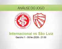 Prognóstico Internacional São Luiz (08 February 2026)