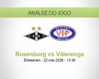 Prognóstico Rosenborg Vålerenga (22 March 2026)