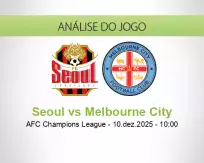 Prognóstico Seoul Melbourne City (10 December 2025)