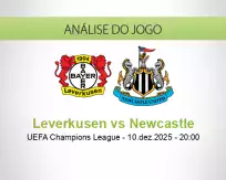 Prognóstico Leverkusen Newcastle (10 December 2025)