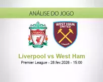 Liverpool vs West Ham