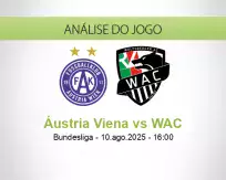 Prognóstico Áustria Viena WAC (10 August 2025)