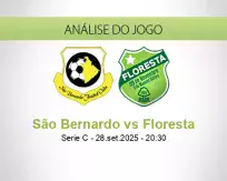Prognóstico São Bernardo Floresta (28 September 2025)