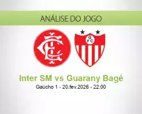 Prognóstico Inter SM Guarany Bagé (22 February 2026)