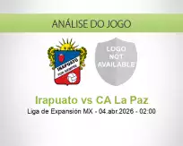 Prognóstico Irapuato CA La Paz (04 April 2026)