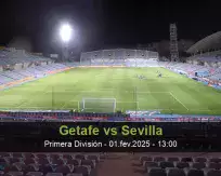 Prognóstico Getafe Sevilla (01 February 2025)