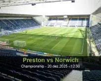 Prognóstico Preston Norwich (20 December 2025)