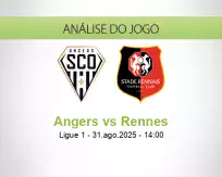 Prognóstico Angers Rennes (31 August 2025)