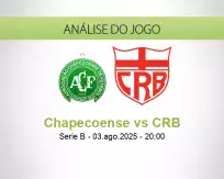 Prognóstico Chapecoense CRB (03 August 2025)
