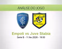 Prognóstico Empoli Juve Stabia (11 February 2026)