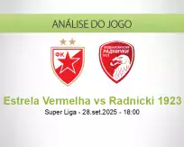Prognóstico Estrela Vermelha Radnicki 1923 (28 September 2025)
