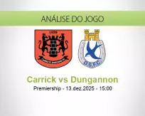 Prognóstico Carrick Dungannon (13 December 2025)