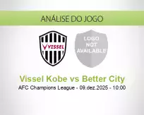 Prognóstico Vissel Kobe Better City (09 December 2025)