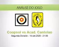 Prognóstico Coopsol Acad. Cantolao (15 September 2025)