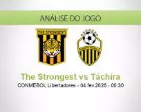 Prognóstico The Strongest Táchira (04 February 2026)