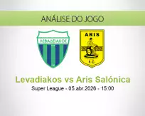 Prognóstico Levadiakos Aris Salónica (05 April 2026)