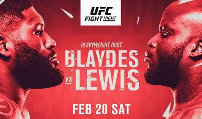 Tudo sobre a luta que opõe Curtis Blaydes e Derrick Lewis