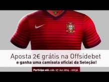 Vídeo México vs Portugal: ganha uma camisola oficial de Portugal na Offsidebet